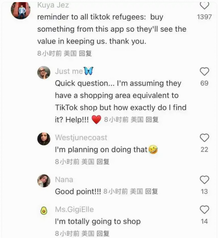 Some users wrote guides for TikTok refugees, offering tips on how to quickly find topics of interest on Xiaohongshu,