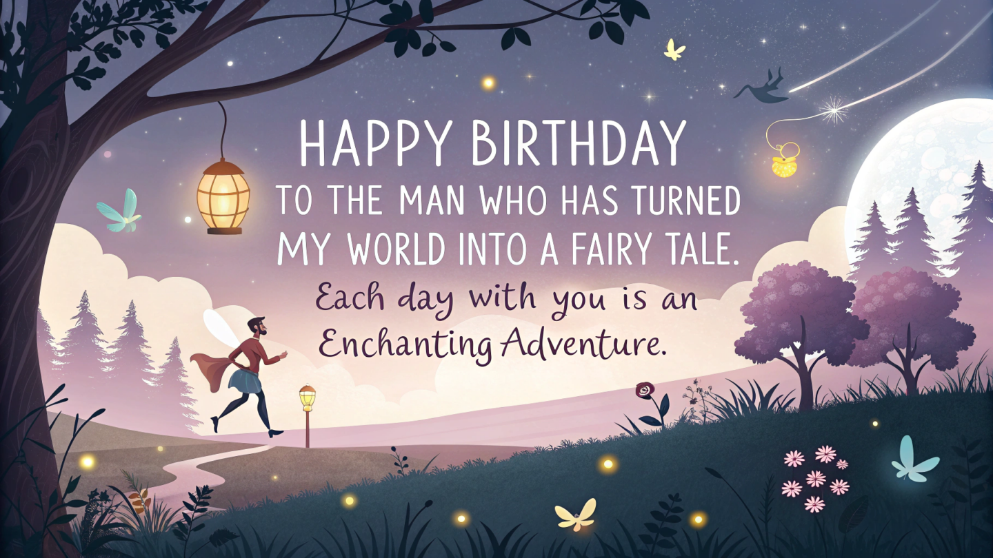 2. unique birthday wishes for husband with love​