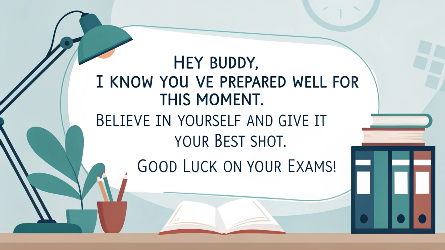 5. Exam Success Messages for Close Friends and Colleagues