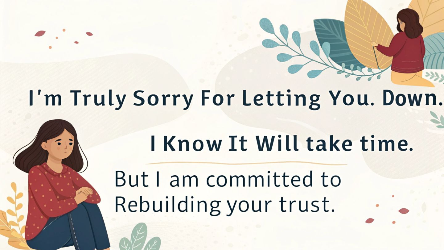 3. Heartfelt Sorry Messages to Rebuild Trust