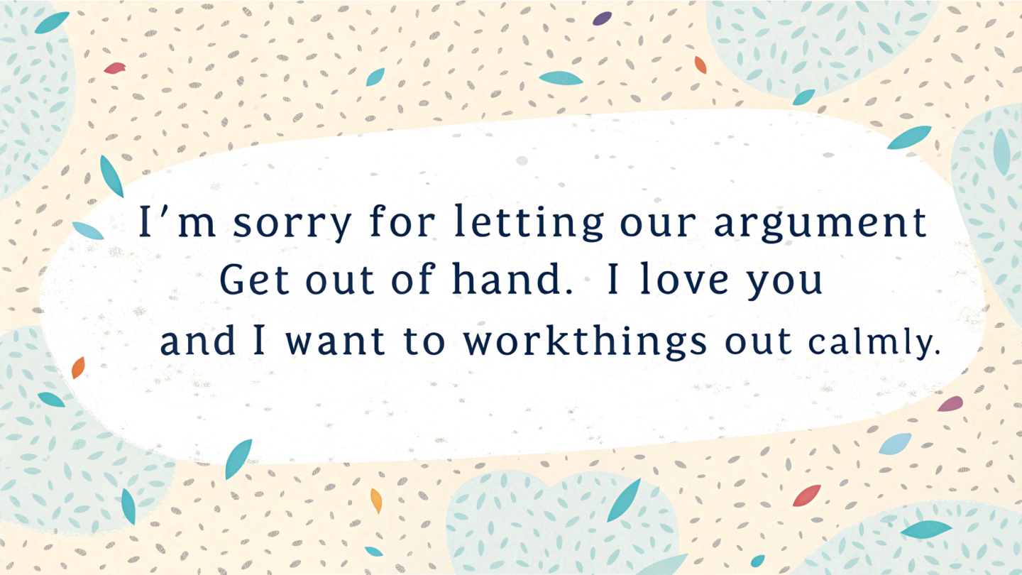 4. Apology Messages After a Fight or Argument