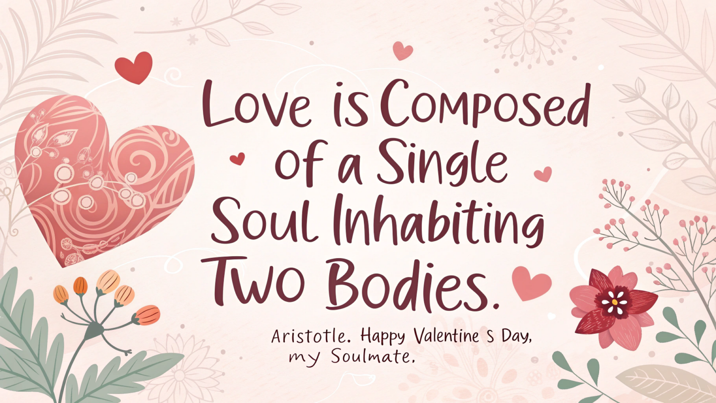 5. Valentine’s Day Messages with Famous Love Quotes