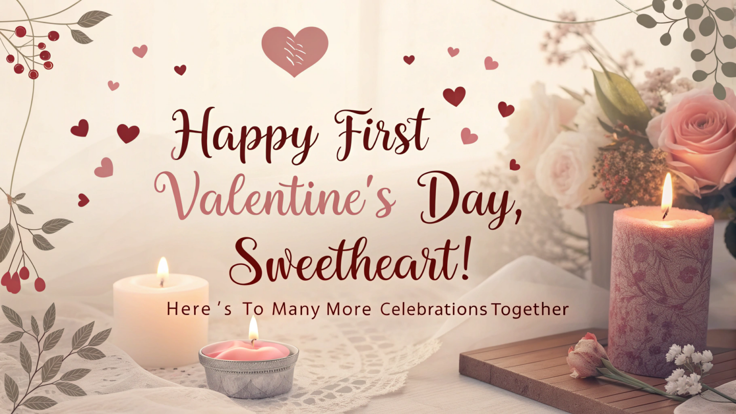 10. First Valentine's Day Messages: Making the Initial Celebration Memorable