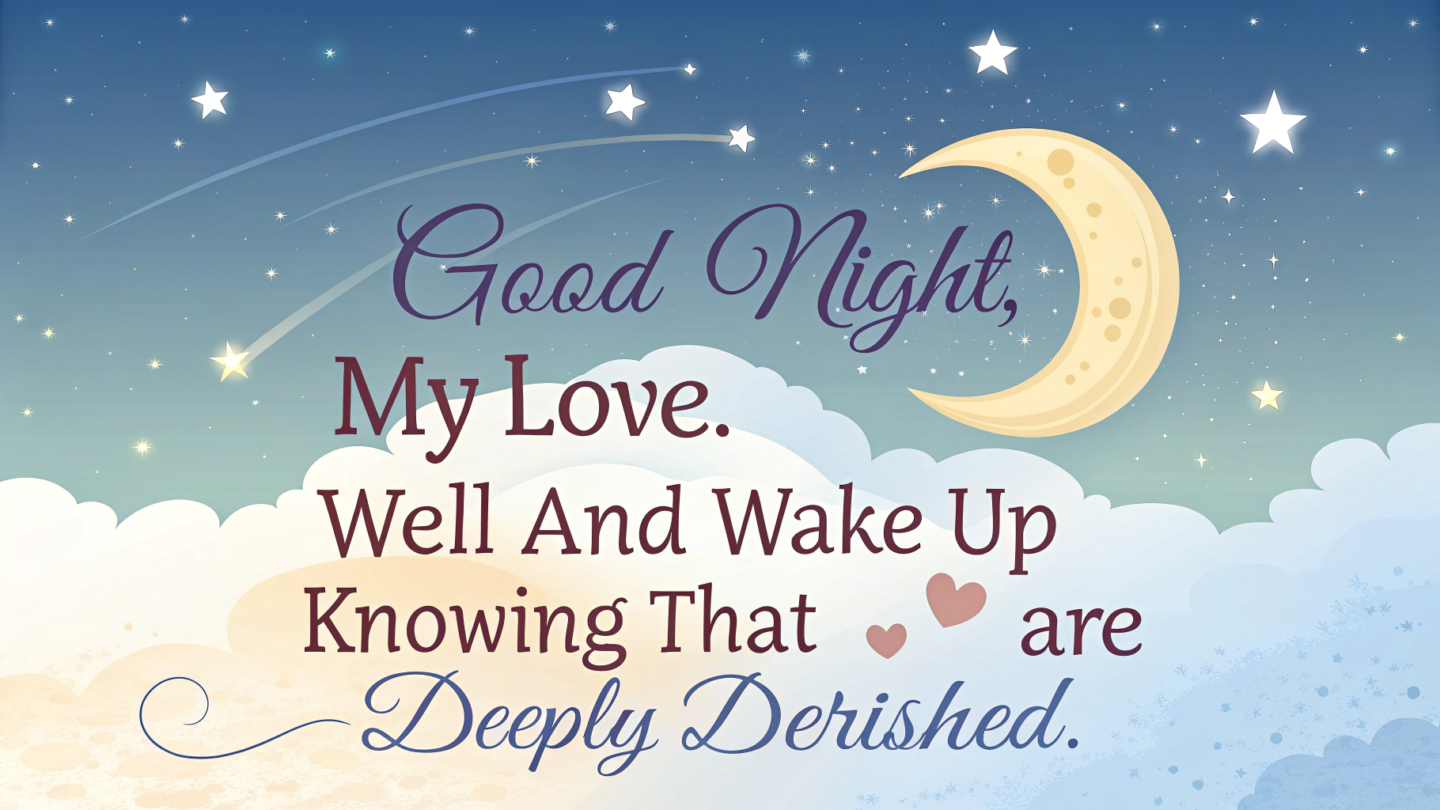 6. Heartfelt Good Night Messages for Her