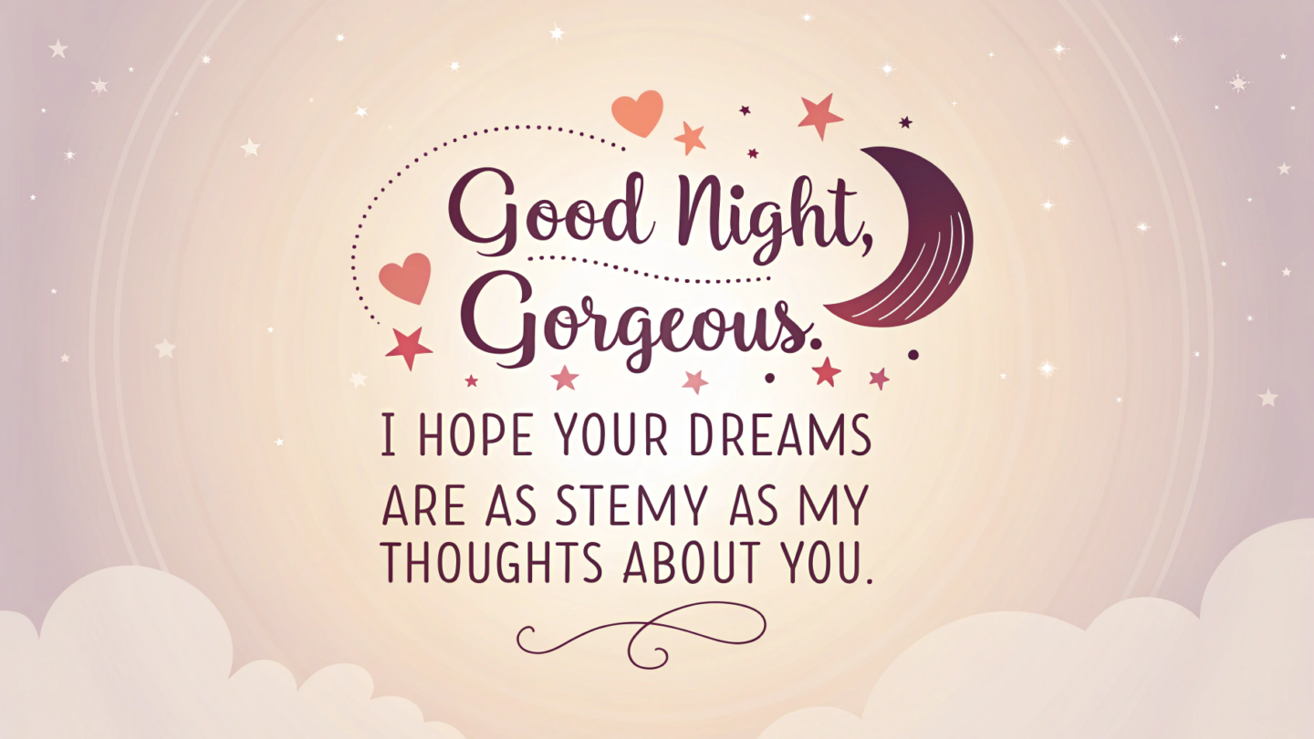 7. Naughty Good Night Messages for her