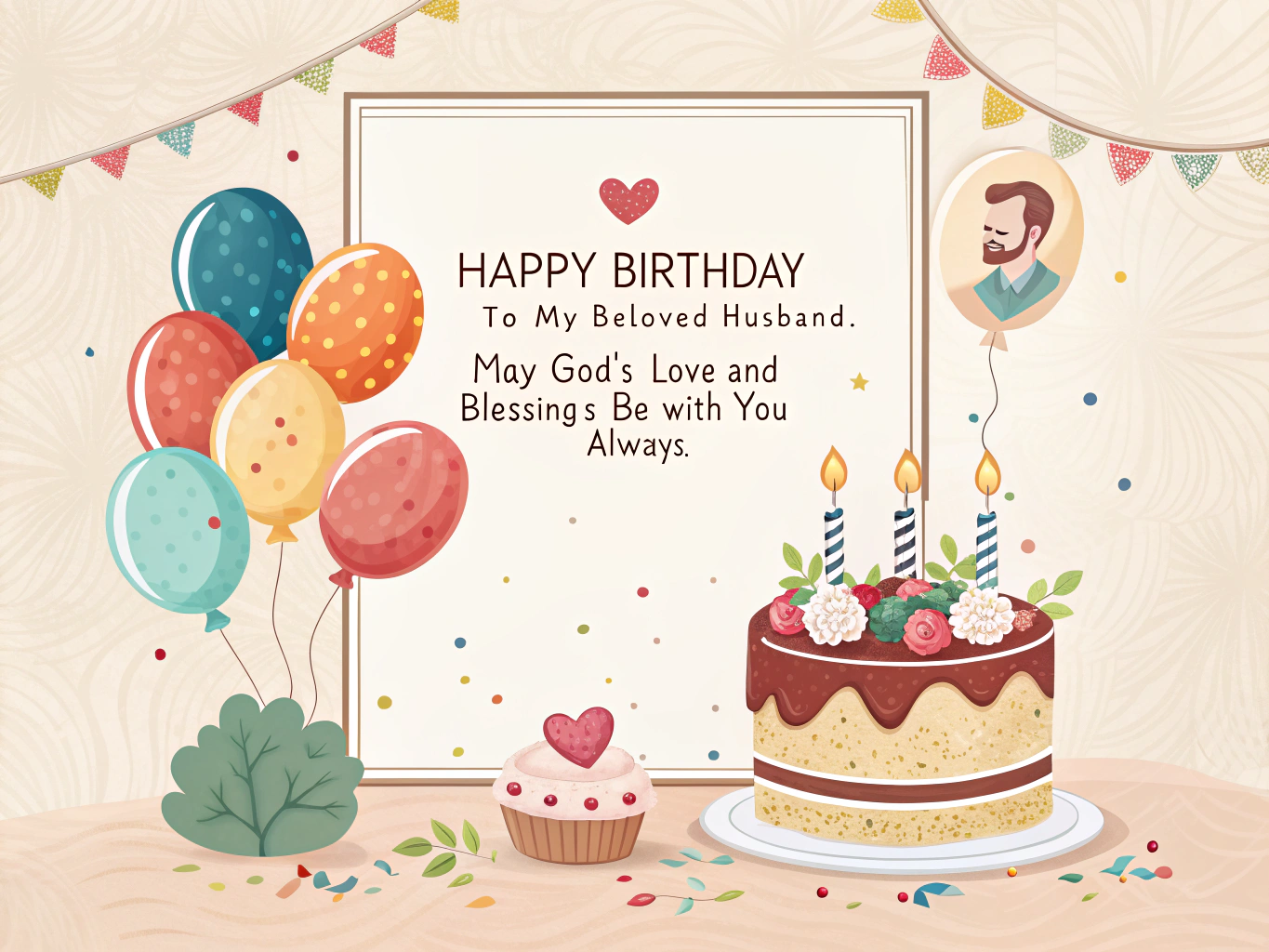 11. christian birthday wishes for husband​