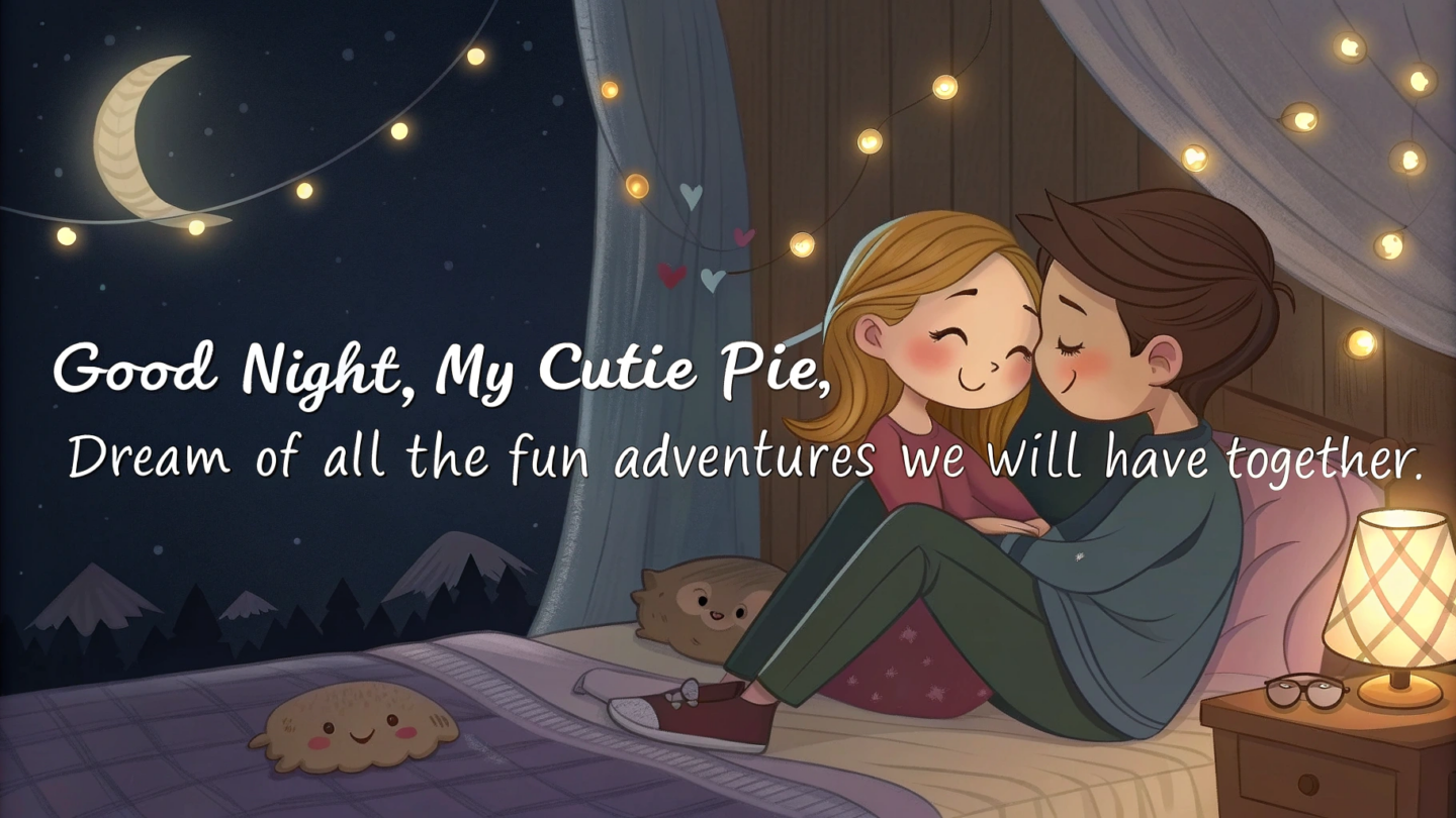 8. Cute Good Night Messages for Girlfriend to Make Her Smile